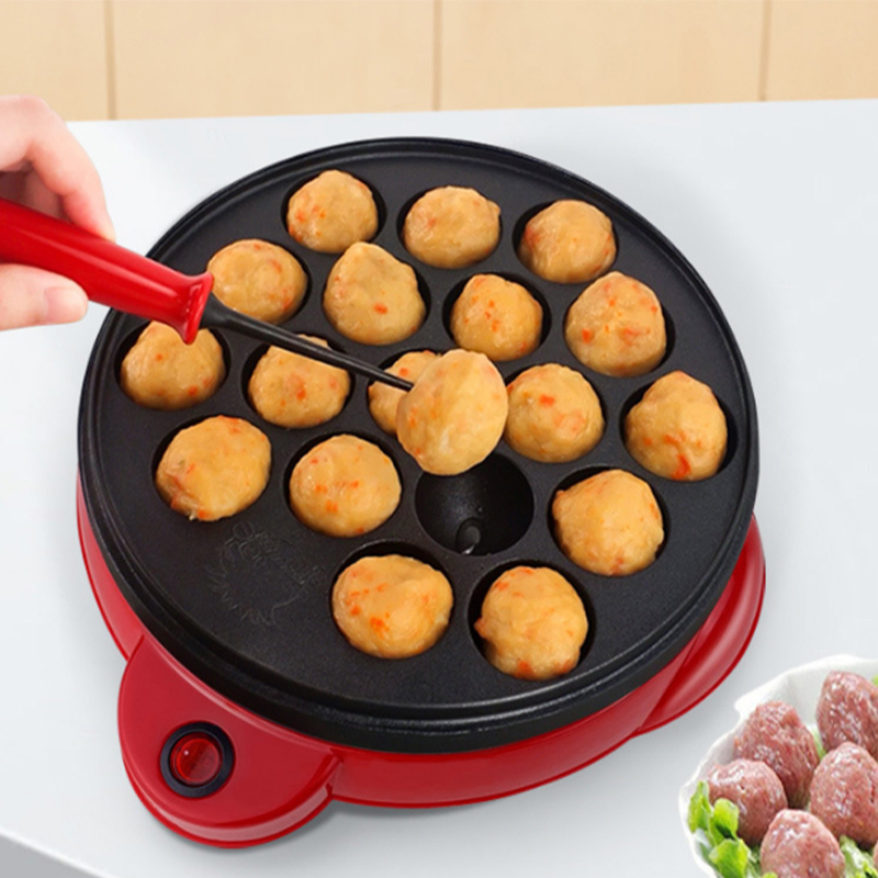 Takoyaki Grill Plate - 220V EU/AU/UK Chibi Maruko เครื่องเบเกอรี่ไฟฟ้าเครื่องทําทาโกะยากิ Octopus