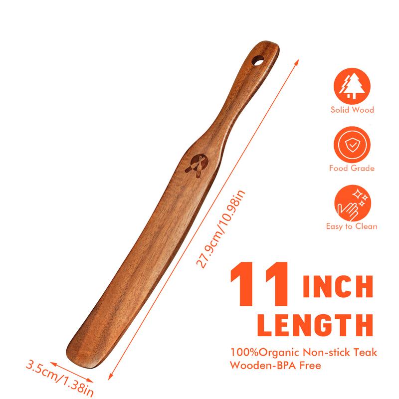 ไม้ผัดแคบ Jar Scraper แบบพกพาข - Okonomiyaki Spatula บทวิจารณ์และราคา