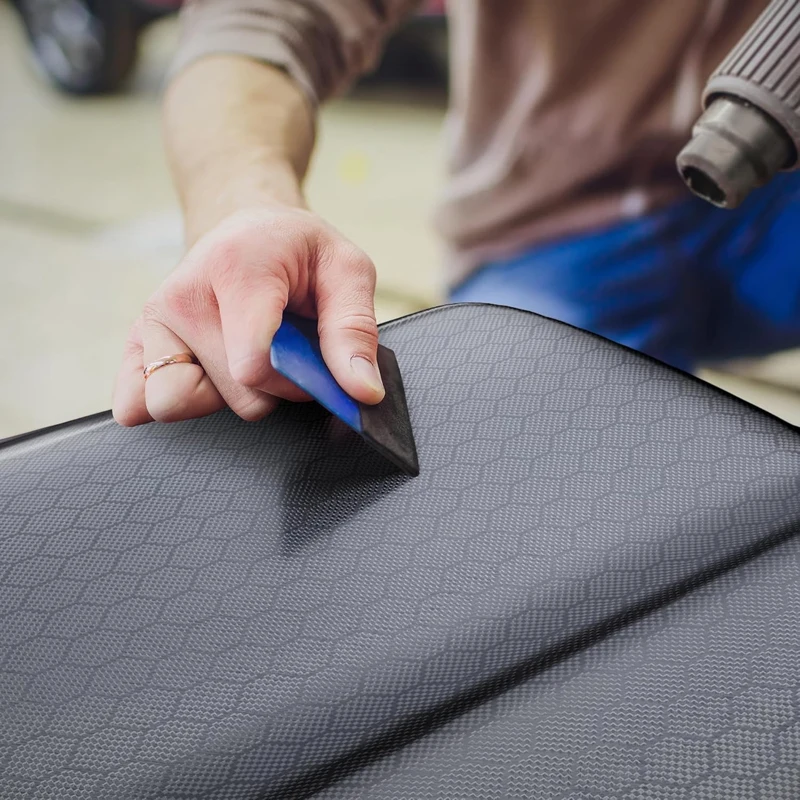 ฟิล์มไวนิลคาร์บอนลายรังผึ้งสีด - Crepe Pan Carbon บทวิจารณ์และราคา