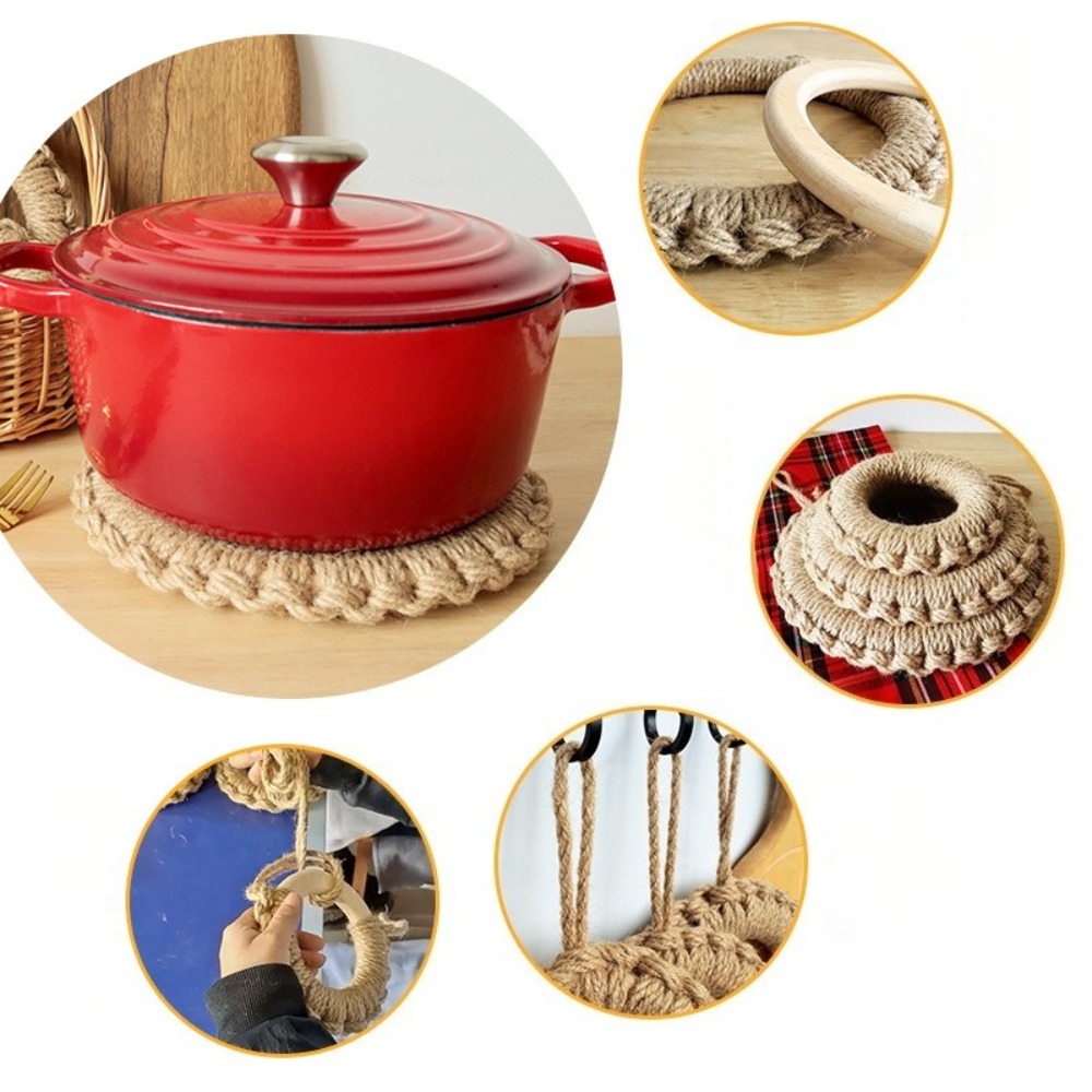 แผ่นรองกันความร้อนแบบทอจากปอกร - Cast Iron Corn บทวิจารณ์และราคา