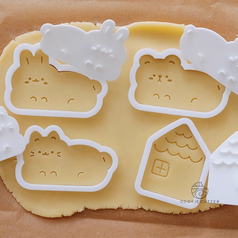 การ์ตูนสัตว์เครื่องตัดคุกกี้สั - Bunny Cake Mold บทวิจารณ์และราคา