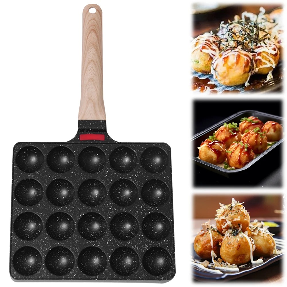 กระทะทาโกะยากิ 20 แม่พิมพ์ Tak - Takoyaki Grill Plate บทวิจารณ์และราคา