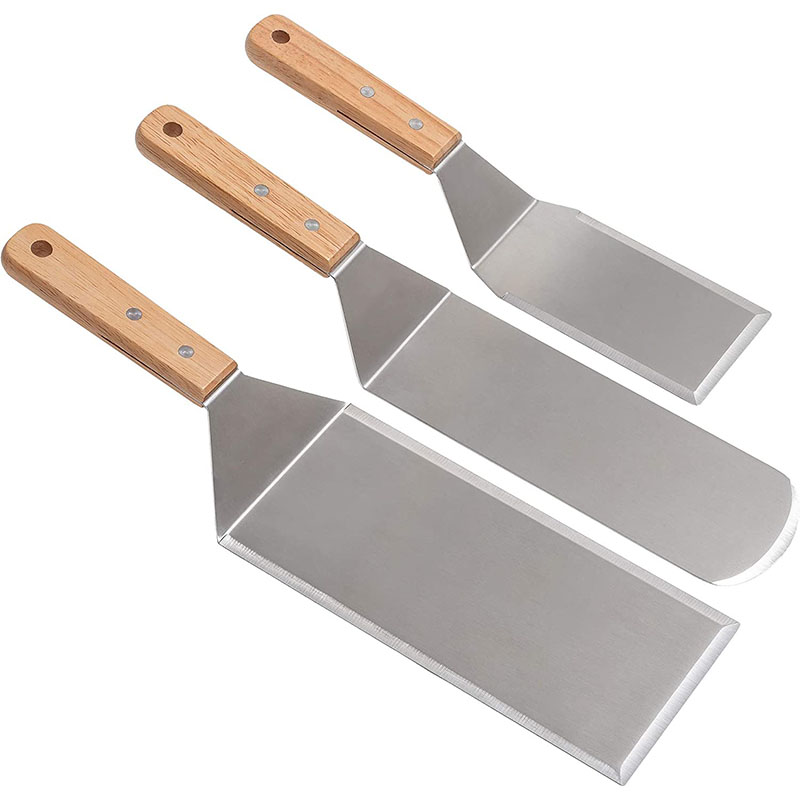 Professional Spatulas ชุดขนาดใ - Okonomiyaki Spatula บทวิจารณ์และราคา