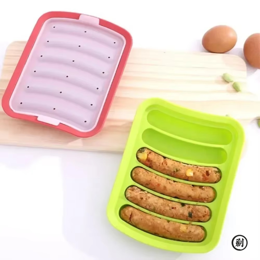 DIY ซิลิโคนเกรดอาหารไส้กรอกแม่ - Hot Dog Press บทวิจารณ์และราคา