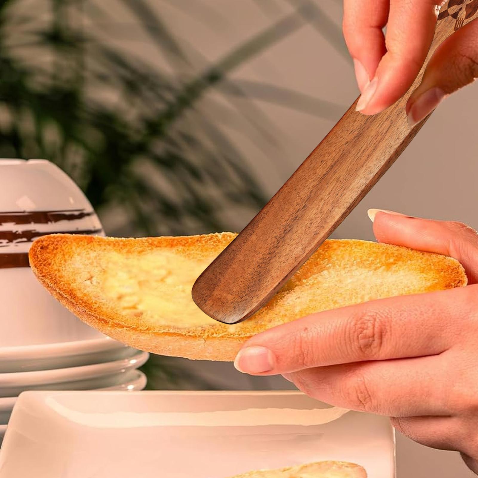 ไม้คนอาหาร ไม้ขูดขวดแคบ ไม้พาย - Okonomiyaki Spatula บทวิจารณ์และราคา