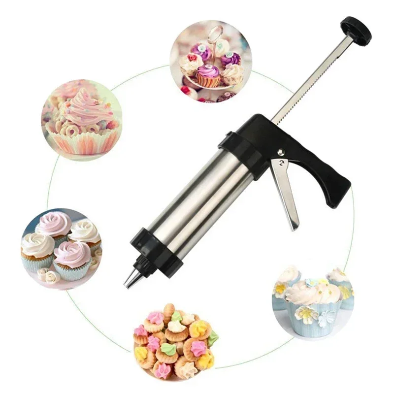 ชุดเครื่องทำคุกกี้แบบกด สเตนเล - Churros Maker Gun บทวิจารณ์และราคา