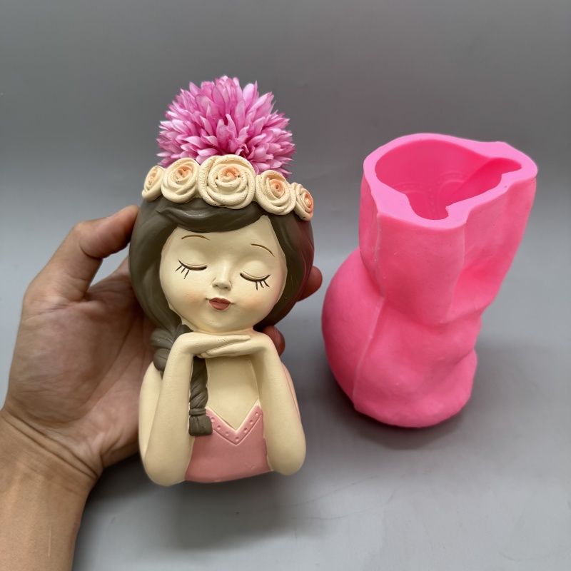แม่พิมพ์ซิลิโคนกระถางดอกไม้สาว - Potsticker Mold บทวิจารณ์และราคา
