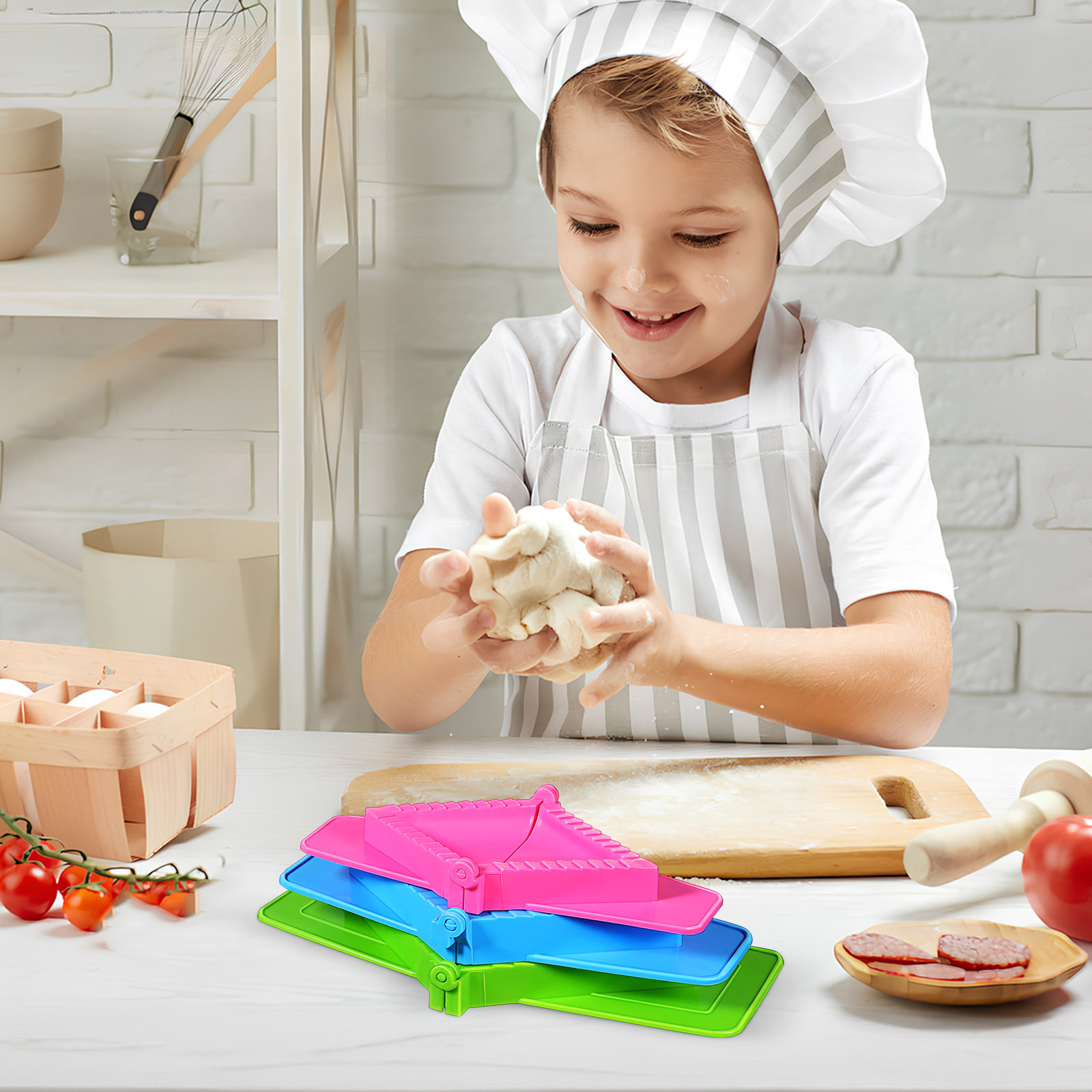 ชุดแม่พิมพ์ทำเกี๊ยวพลาสติก 3 ช - Dumpling Press Set บทวิจารณ์และราคา