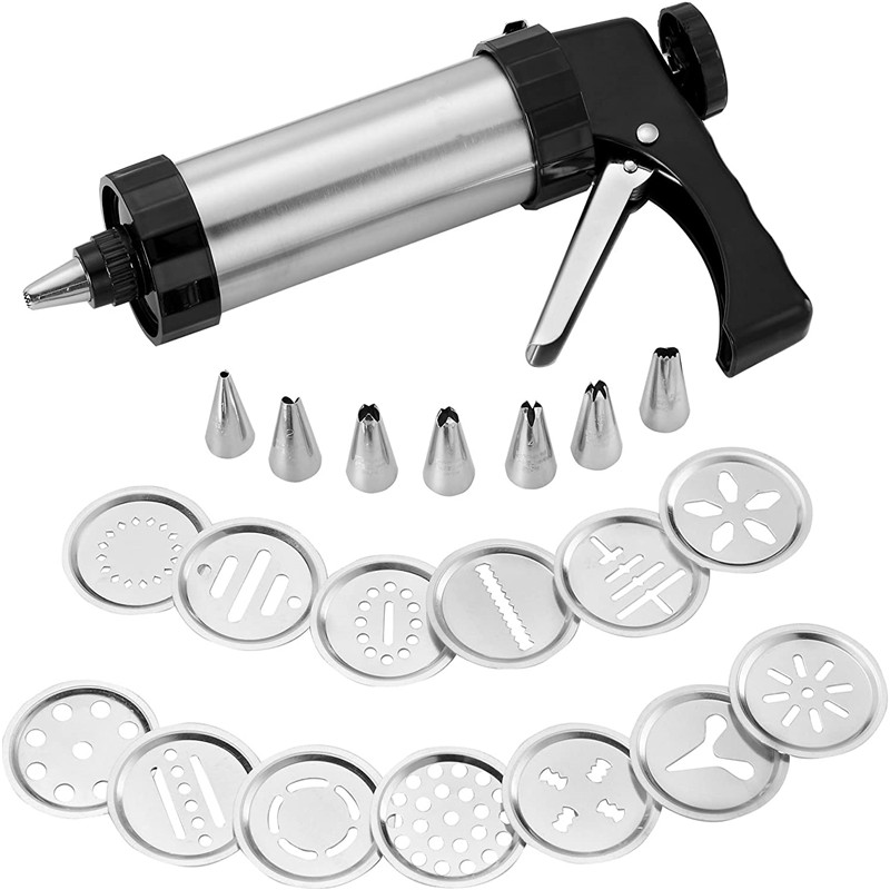 ชุดเครื่องทำคุกกี้อะลูมิเนียมอ - Churros Maker Gun บทวิจารณ์และราคา