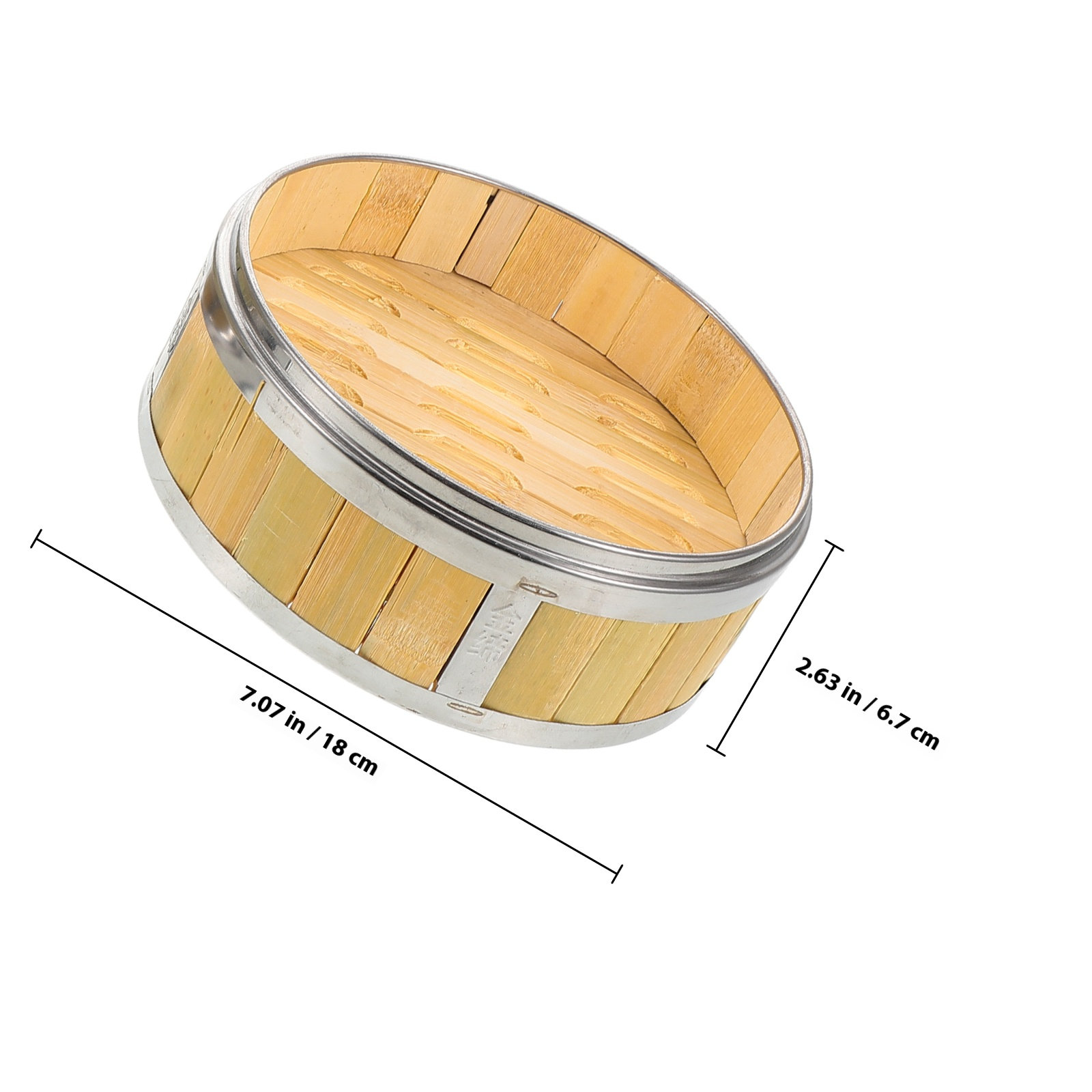 ตะกร้านึ่งอาหารทำมือจากไม้ไผ่ข - Bao Steamer Bamboo บทวิจารณ์และราคา