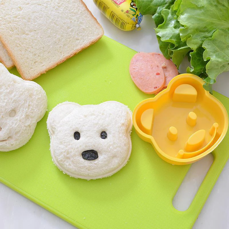 2pcs แซนวิชแม่พิมพ์หมีแมวกระต่ - Bunny Cake Mold บทวิจารณ์และราคา