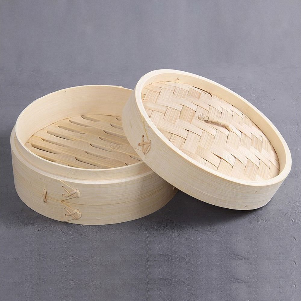 ซึ้งนึ่งอาหารจีนแบบไม้ไผ่พร้อม - Bao Steamer Bamboo บทวิจารณ์และราคา