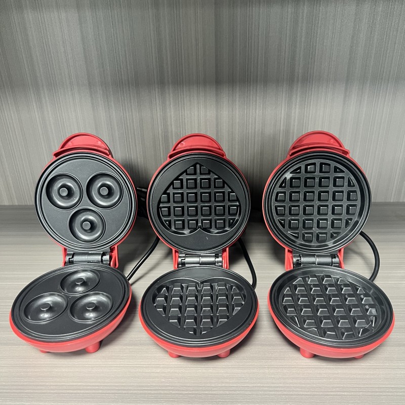 เครื่องทำวาฟเฟิลรูปหัวใจขนาดเล - Mini Pancake Griddle บทวิจารณ์และราคา