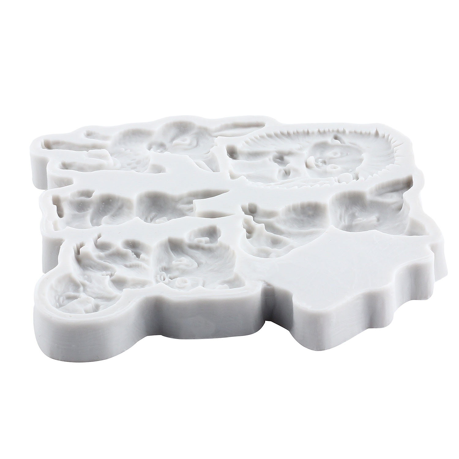 สัตว์แม่พิมพ์ซิลิโคน Fox กวางก - Bunny Cake Mold บทวิจารณ์และราคา