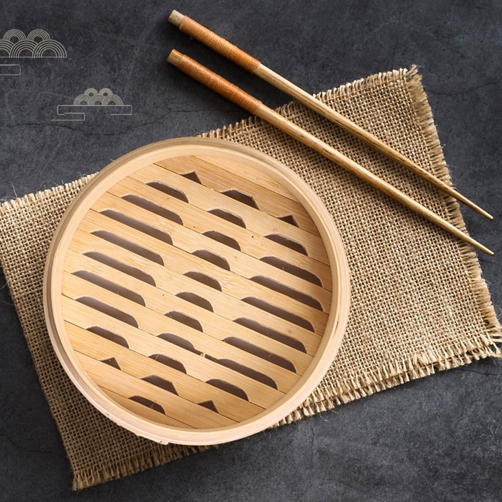 หวดไม้ไผ่จีนมีฝาปิดสำหรับทำอาห - Bao Steamer Bamboo บทวิจารณ์และราคา