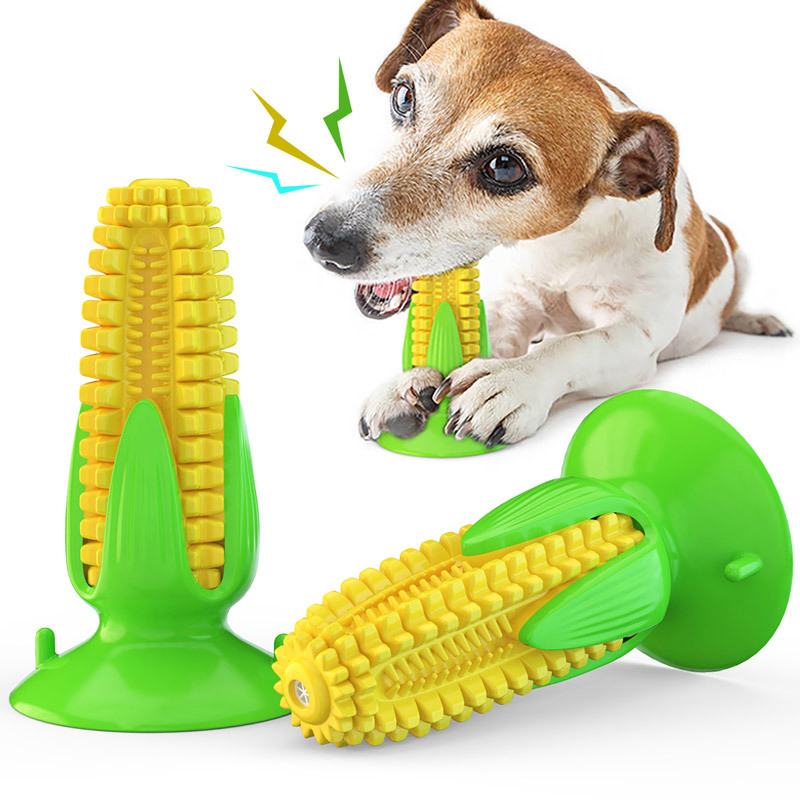 ของเล่นสุนัขพร้อมถ้วยดูดและคุณ - Corn Dog Stick บทวิจารณ์และราคา