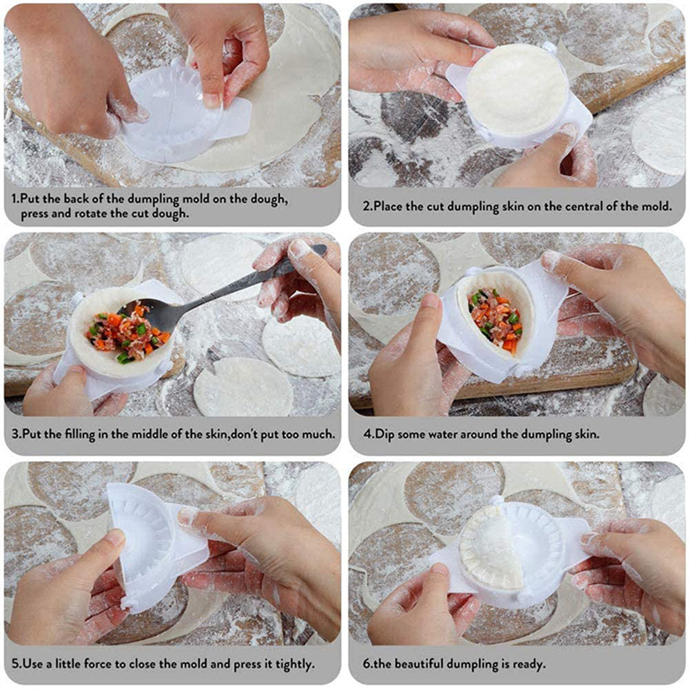 4 ขนาด Dumpling แม่พิมพ์ DIY ก - Dumpling Press Set บทวิจารณ์และราคา