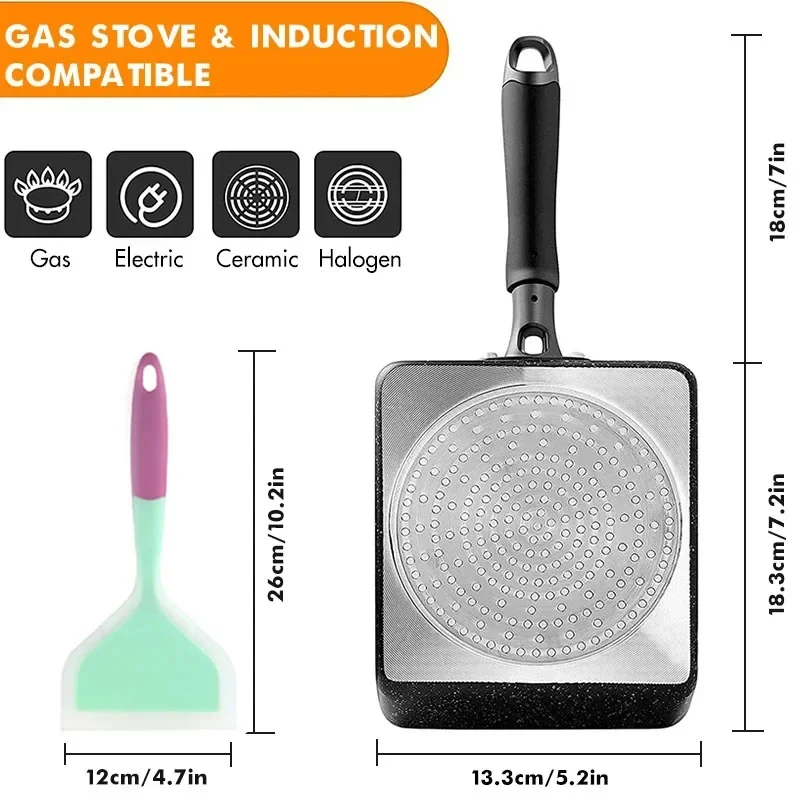 กระทะกระทะทำไข่เจียวญี่ปุ่น/ทา - Egg Waffle Pan บทวิจารณ์และราคา