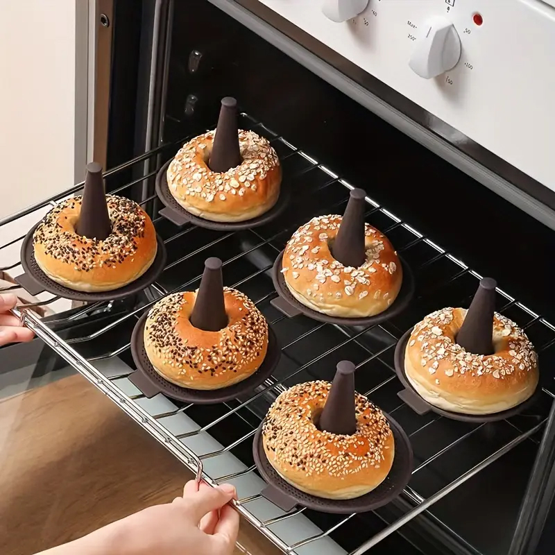 ชุดแม่พิมพ์อบขนม 6/12 ชิ้น แม่ - Donut Mold Silicone บทวิจารณ์และราคา