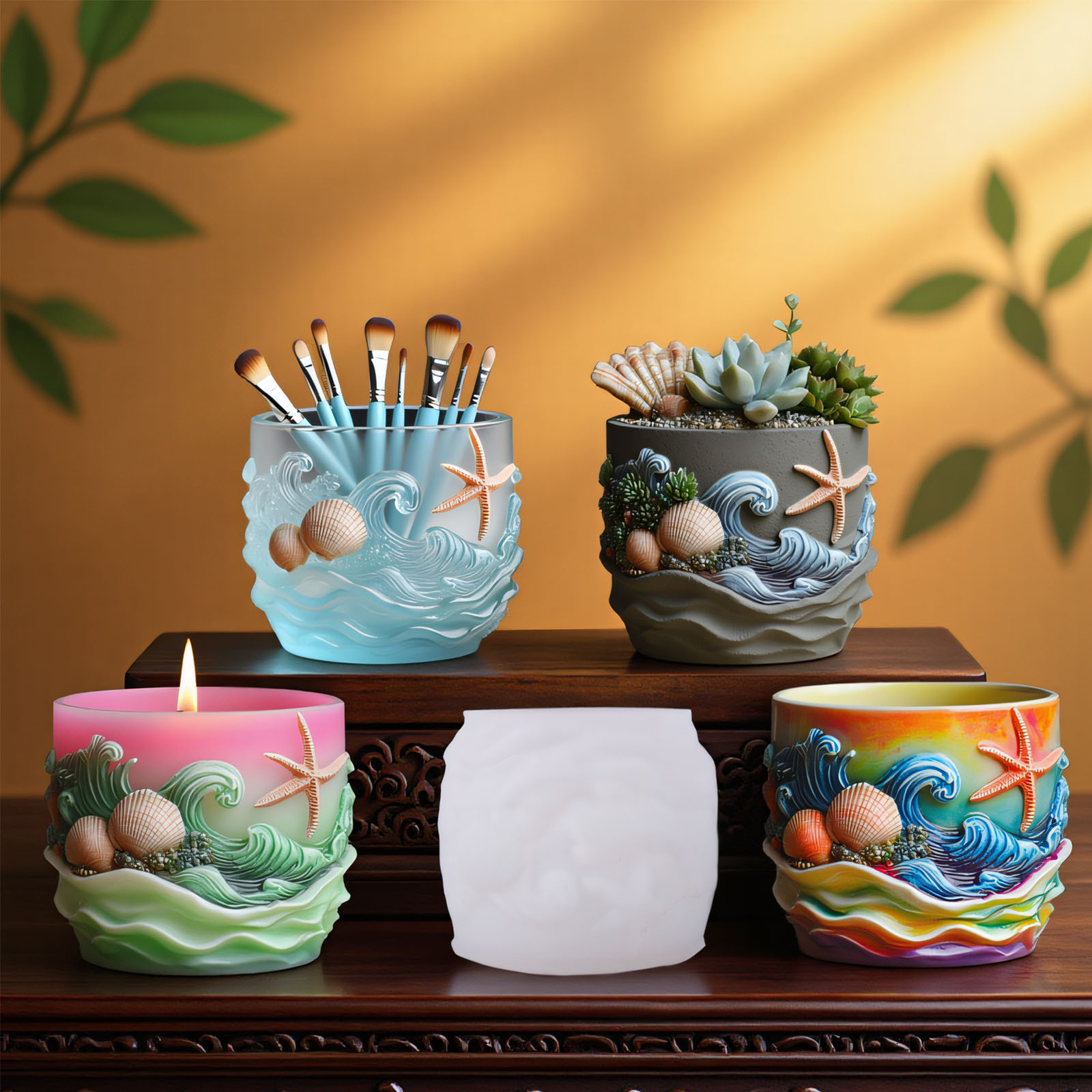 แม่พิมพ์เรซิ่นซิลิโคนรูปเปลือก - Potsticker Mold บทวิจารณ์และราคา