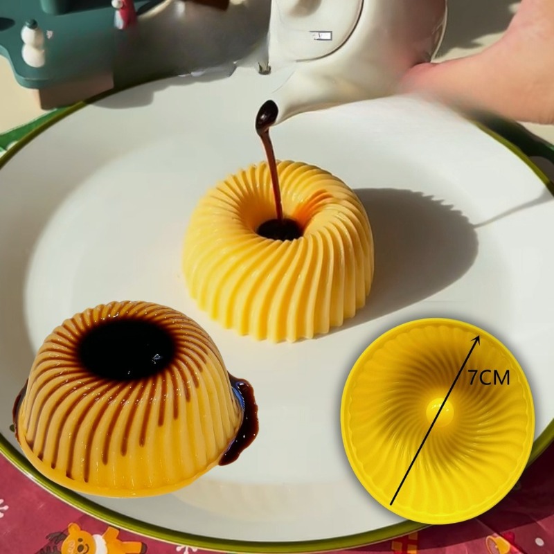 ซิลิโคน Crème Brûlée Cupcake ม - Donut Mold Silicone บทวิจารณ์และราคา