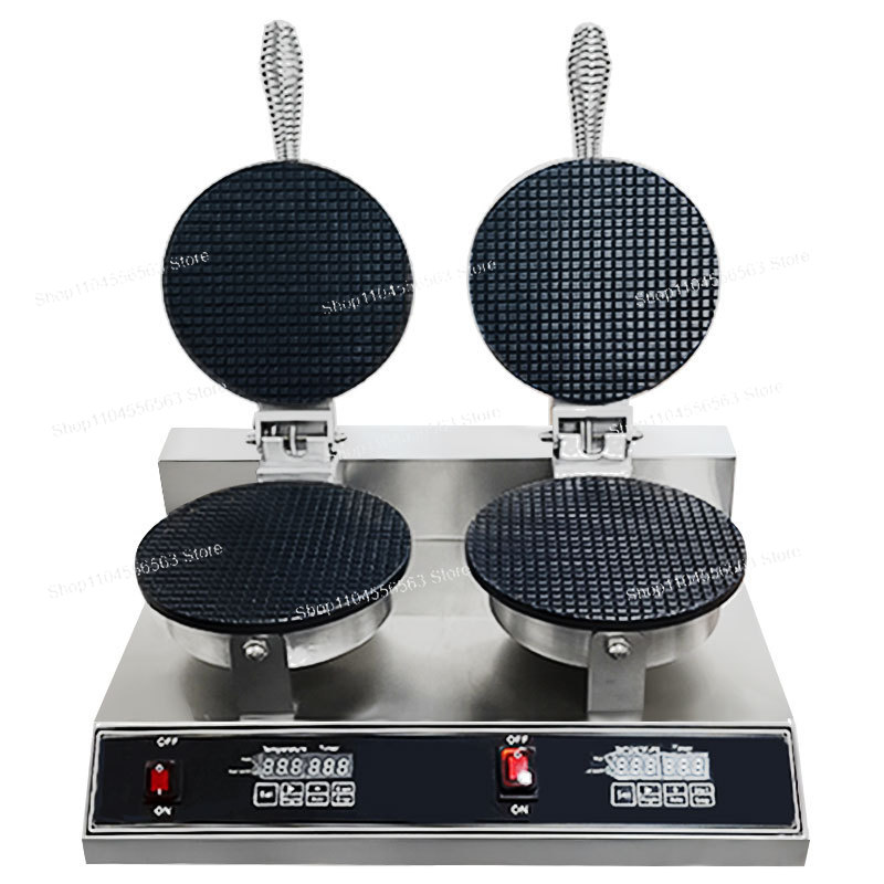 เครื่องทำไอศกรีมโคนและวาฟเฟิล  - Waffle Cone Maker บทวิจารณ์และราคา