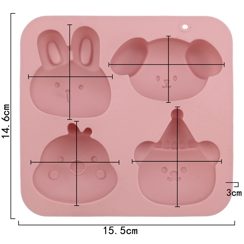 สุนัขช็อกโกแลตเค้กเบเกอรี่แม่พ - Bunny Cake Mold บทวิจารณ์และราคา